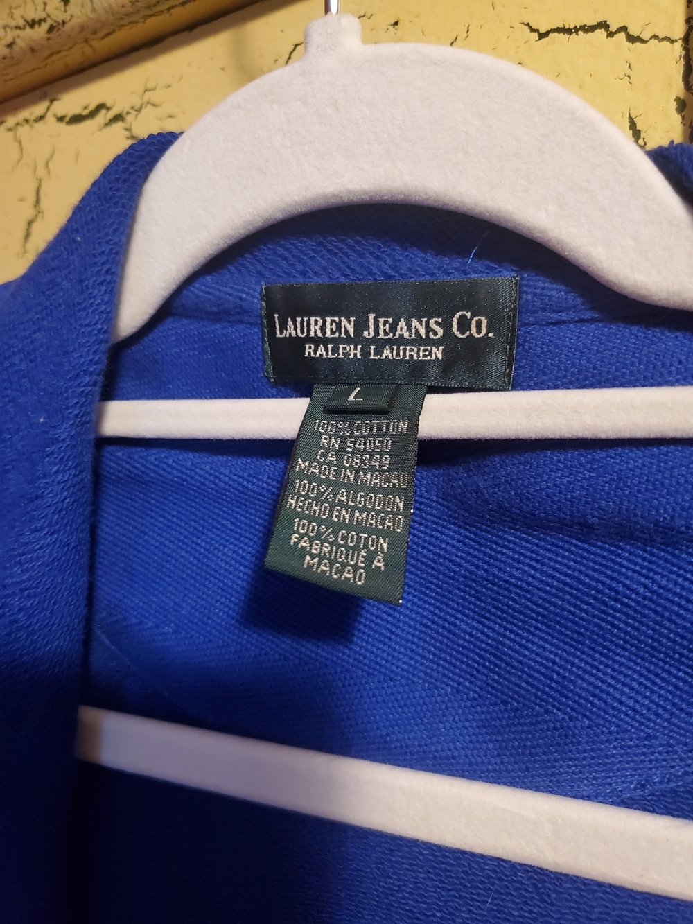 Lauren Ralph Lauren Blue Hooded Zip Jacket & Maxi Dress Set - Picture 12 of 16